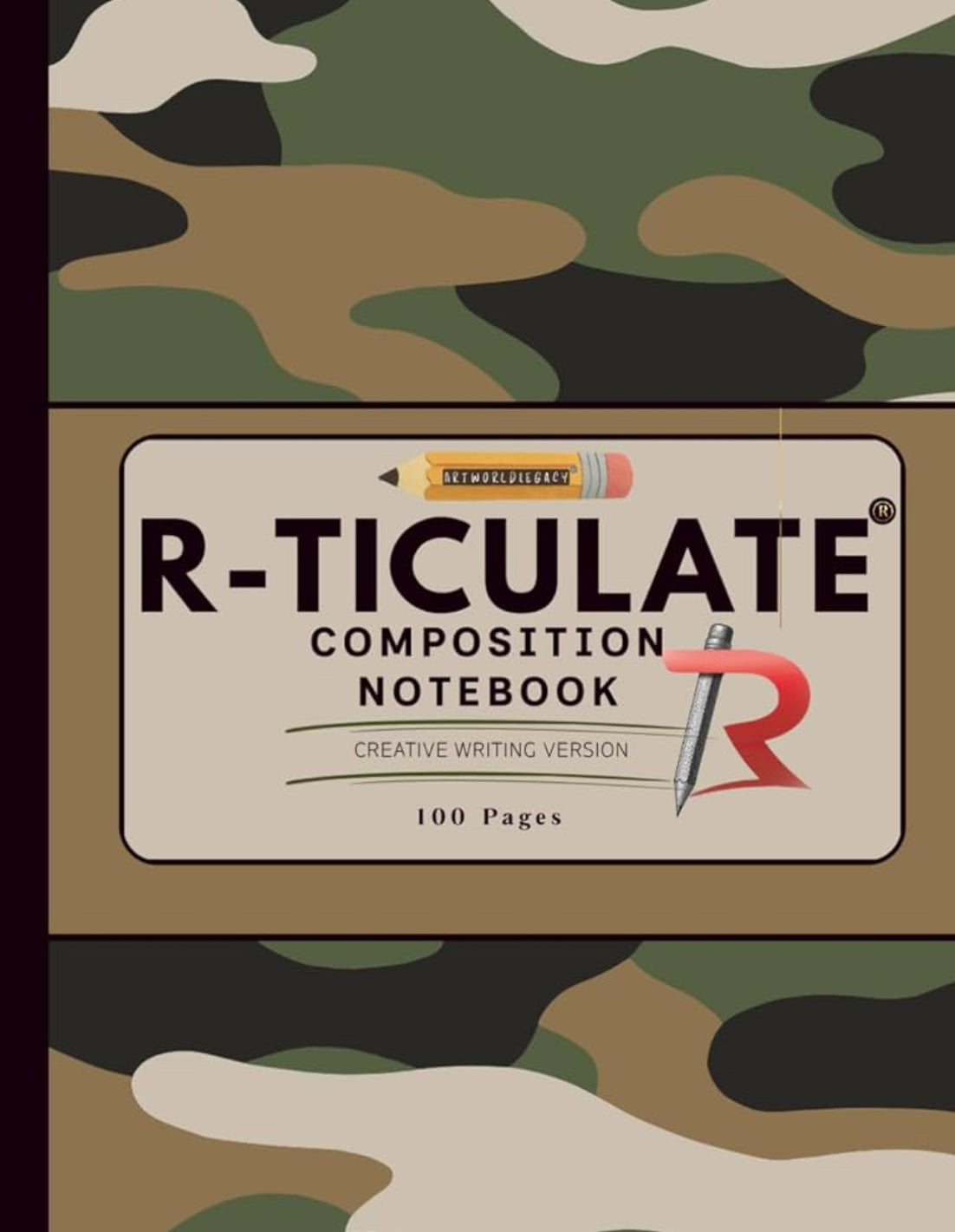 R-TICULATE composition notebook — AWL Edition